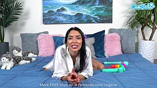 Cute Brunette Teen 18+ Inserts Multiple Toys Into Her Pussy For Intense Masturbation Orgasm