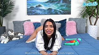 Cute Brunette Teen 18+ Inserts Multiple Toys Into Her Pussy For Intense Masturbation Orgasm