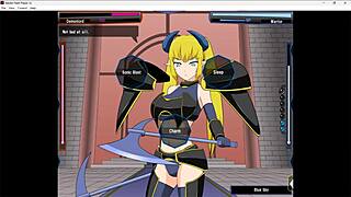 Naked girl overthrows great demoness in story mode finale