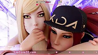 i enjoy watching 3d girls move to music