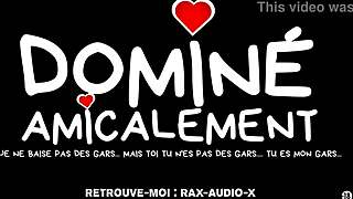 French twink dominated in gay roleplay first time