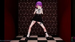 hololive members in anime tiktok