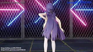 Mmd raiden mei chinese dress shake it submitted by ltdend