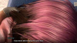 Three girls can't knock John off his feet!