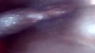Ebony BBW Squirt Queen Shows Close-Up Juicy Pussy Squirting