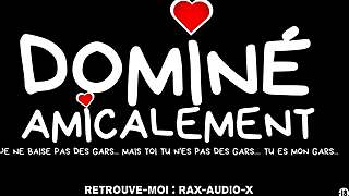 French twink dominated in gay roleplay first time