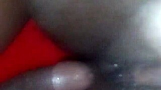 Ebony BBW Squirt Queen Shows Close-Up Juicy Pussy Squirting