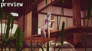 Young Kaguya In Naruto Hentai 3D Animation