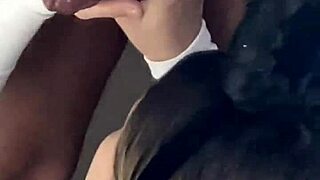 Snowbunny's clothes ripped by BBC, fucked and filled with cum in interracial POV