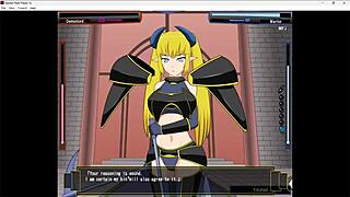 Naked girl overthrows great demoness in story mode finale