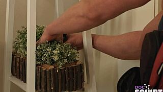 Intriguing docsquirt with sexy courier girl in powerful orgasm episode 2