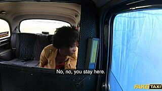Fake taxi african ebony queen rides a huge thick cock