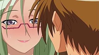 Beautiful vampires with great big boobs in an anime hentai