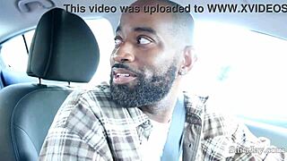 Busty Cougar Sara Jay Rides Her Driver Shaundam's Big Black Cock in Heels