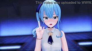 mmd r-18 suisei luvoratorrrrry by kiido