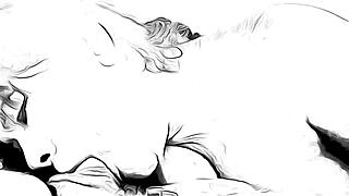 i give a blowjob to a nymphomaniac whore in this sexy anime hentai cartoon