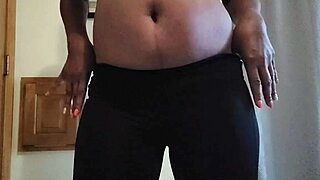 The ebony beauty's tight big ass sways in slow motion, begging to be fucked