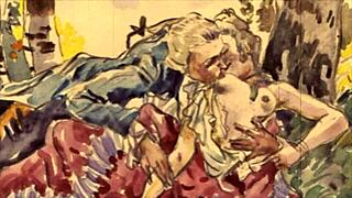 What secrets hide in vintage erotic illustrations?