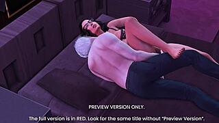 sylus takes her virginity in this 3d hentai preview