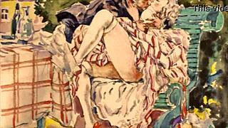 What secrets hide in vintage erotic illustrations?