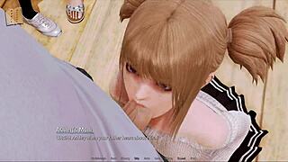 harem hotel game episode 134 unfolds in anime style