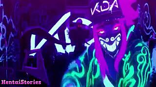 Shy teen sucks cock first time in game