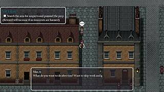 Hey, detective girl strips naked in steam city part 4