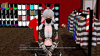 harem hotel game episode 134 unfolds in anime style