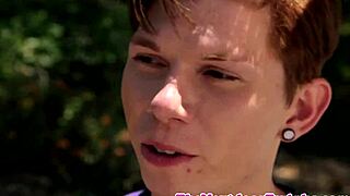 four twinks get wild with cock sucking and anal action