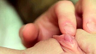 Watch Her Clit Lick And Finger To Orgasm!