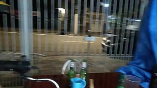 I sucked the podcast host's small cock live