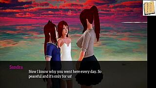 3D animated hentai game with a hot milf next door