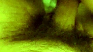 She rides his big white cock passionately