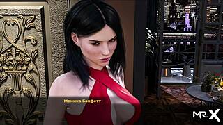 Fashionbusiness character gets her pussy pounded hard in apartment scene E2 28.