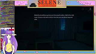 I'm playing Selene in apoptosis part 1, this sexy game