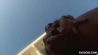 Watch these trannies fucking in the pool orgy! They suck each other's cocks and cum hard.