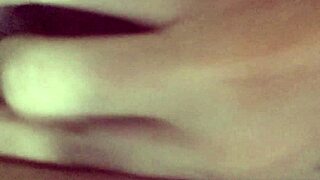 i masturbated hard with pink dolphin then took black cock in double penetration