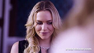 Blonde Misha Cross Shares Cock With Victoria Pure