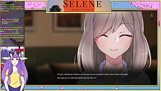 I'm playing Selene in apoptosis part 1, this sexy game