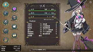 a witch of eclips lizu sex scene hentai game rpg 01