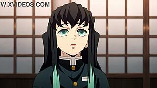 Kimetsu no yaiba episode from katanakaji no sato-hen temp 4 ep 3 with monster themes