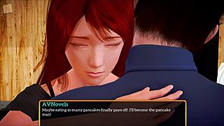 My new family explores erotic games together.