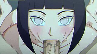 Descriptive Dr Korr Voiced Series: Hinata Sucks Cock with Sloppy Wet Blowjob Action