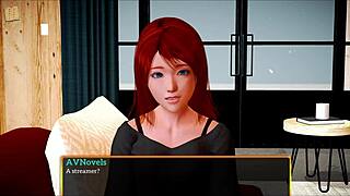 My new family explores erotic games together.