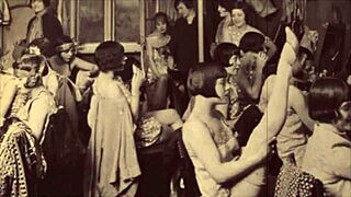 Smashing vintage erotic illustrations with raw bold style