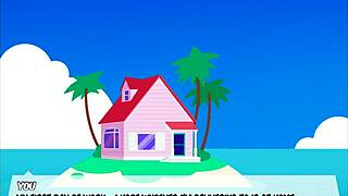 Android 18 blowjob parody fun