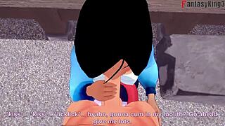 Teen Slut Gives Pov Handjob