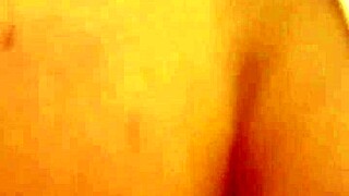 She rides his big white cock passionately