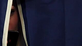 Candi Coxx, American DP slut, takes on two huge cocks.