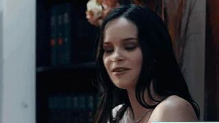 horny girl in lingerie poses for erotic photoshoot